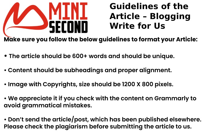 Guidelines of the Article - Mini Second