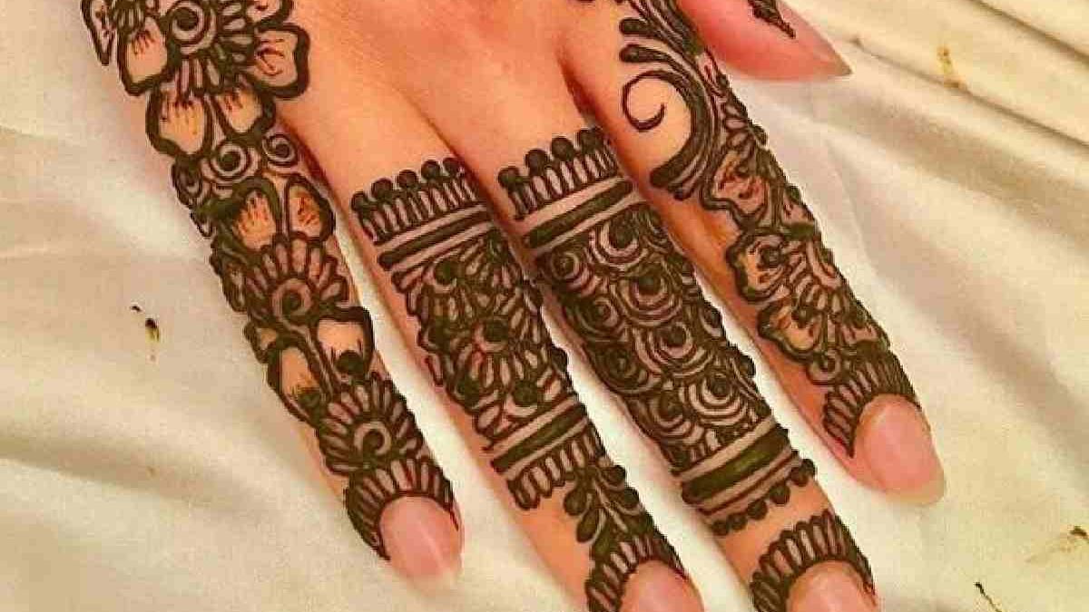 Simple and Easy Mehndi Designs